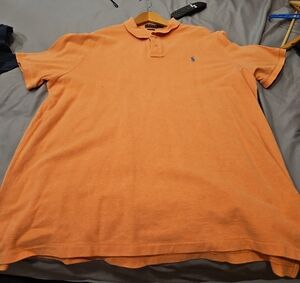 Ralph Lauren Vibrant Orange Polo Shirt